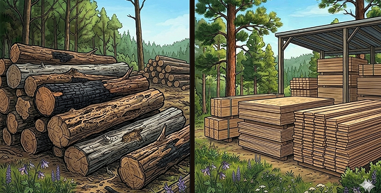 California Timber California Forests at a Crossroads - An American Forests Data Story